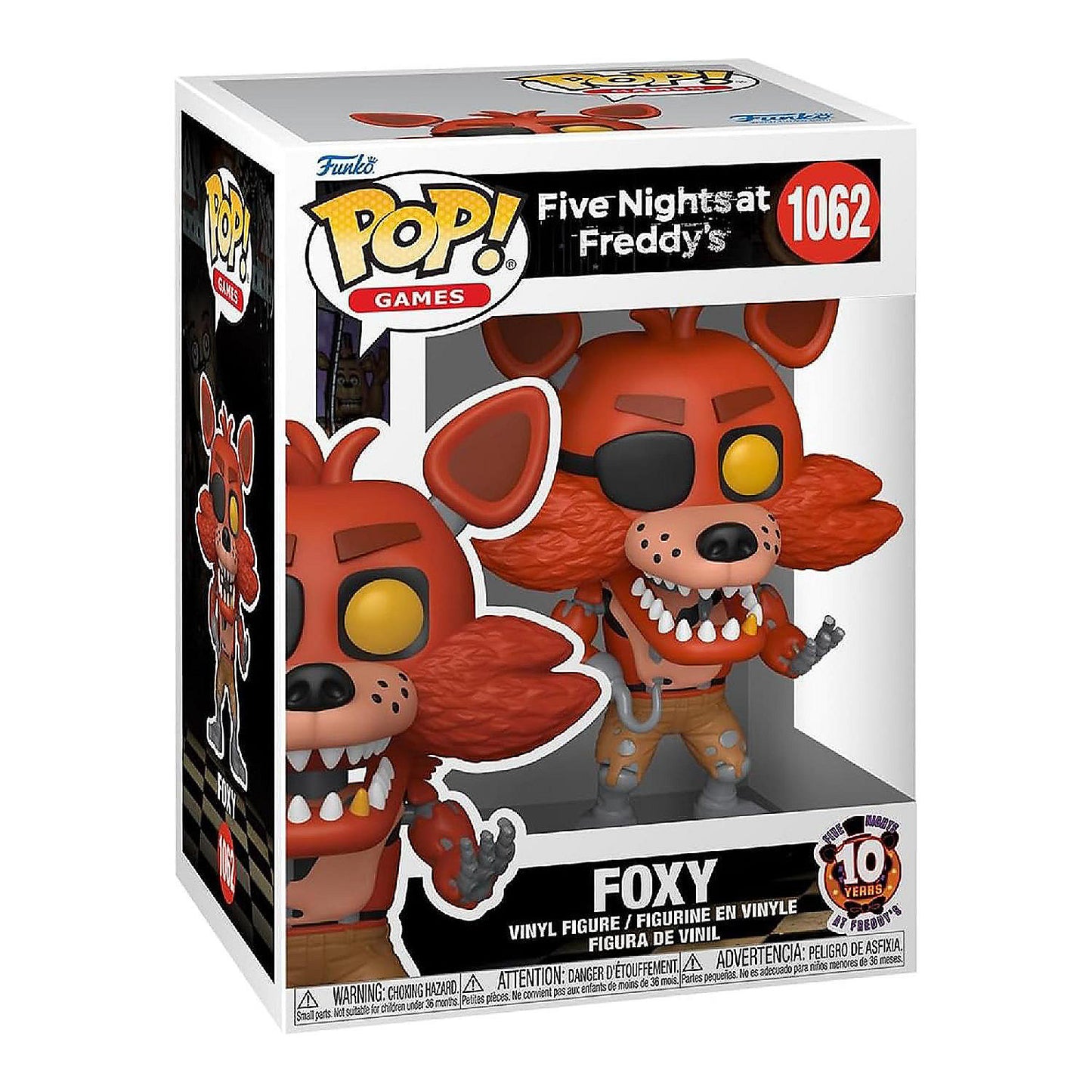 Five Nights at Freddy's Funko POP 10th Anniversary Foxy | USA Decoration®