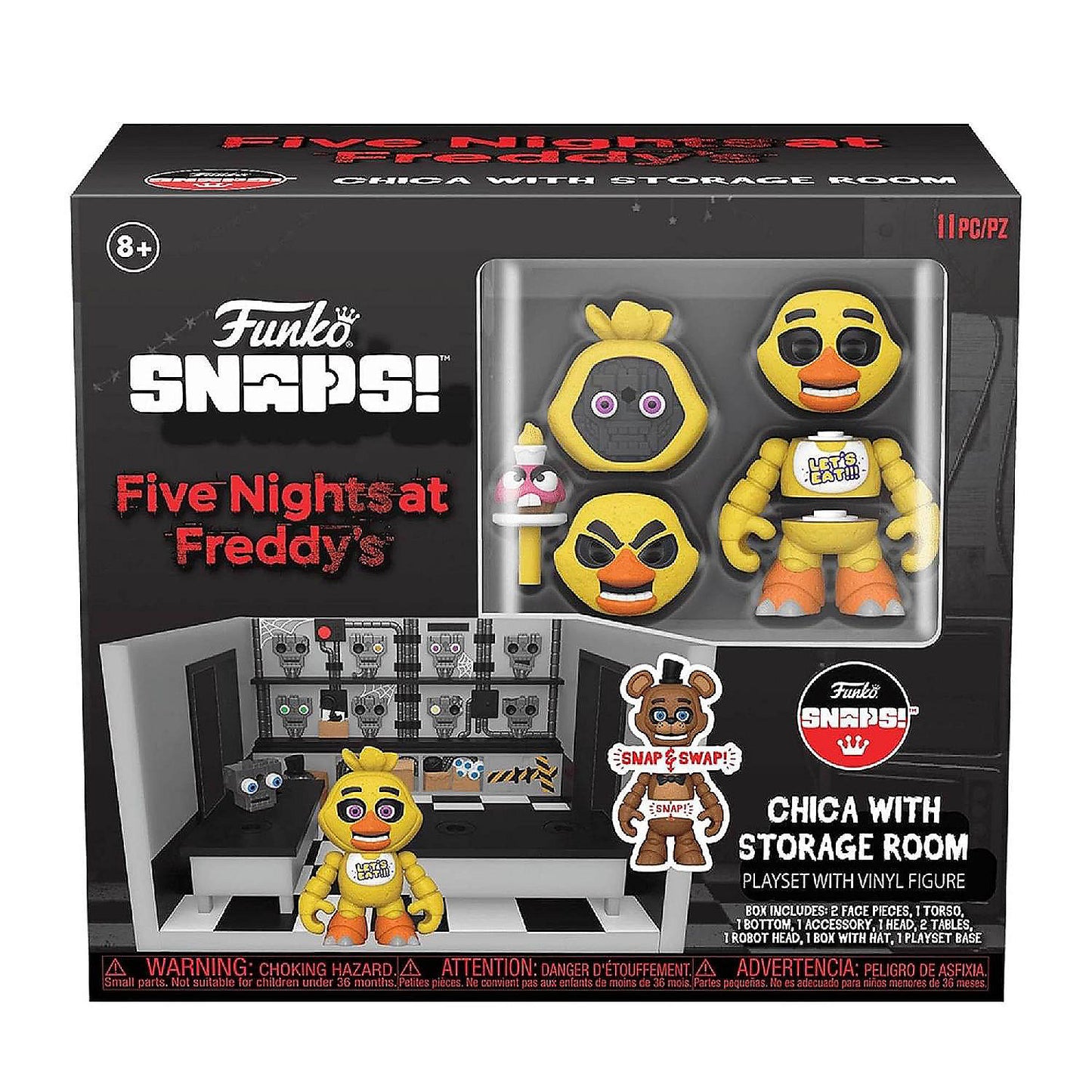 Five Nights at Freddy's Funko Snaps! Chica with Storage Room | USA Decoration®