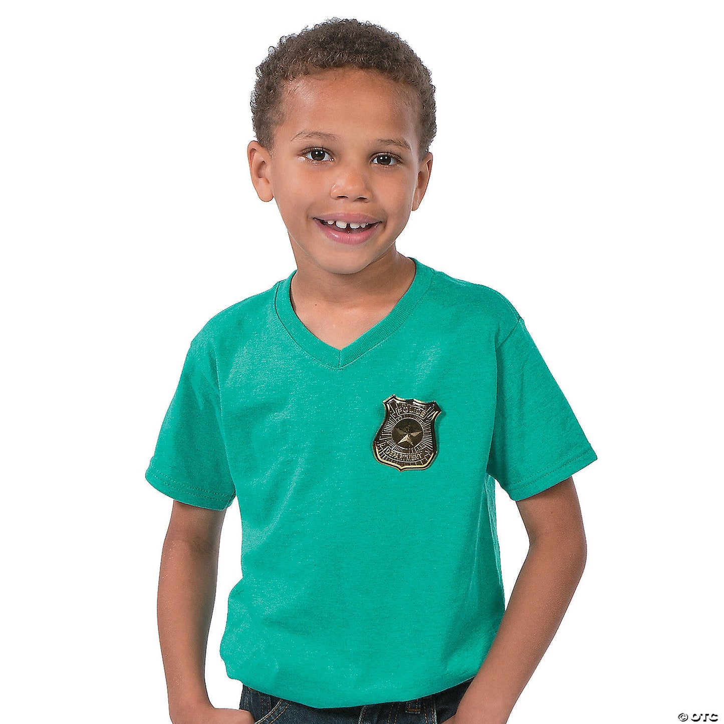 Fun Police Badges for Kids - 12 Pc. with Metallic Finish | USA Decoration®