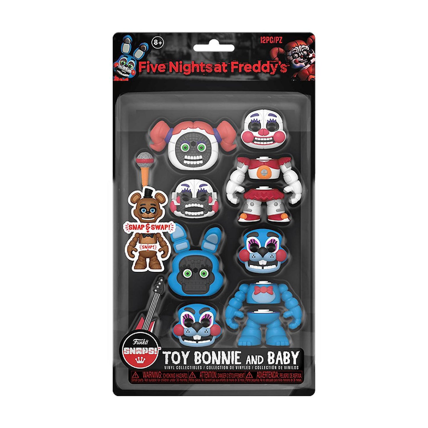 Funko Five Nights At Freddy's Snap Figure Set Toy Bon Bonnie Baby | USA Decoration®