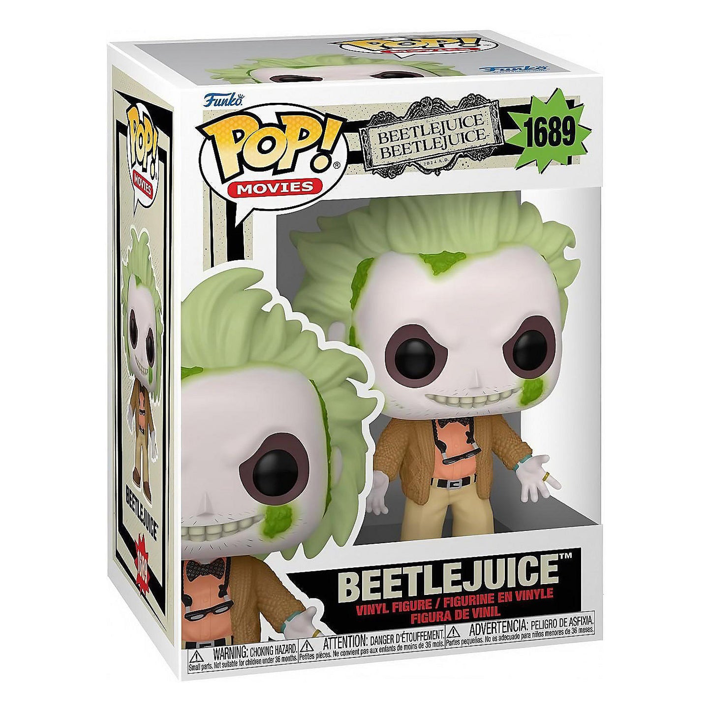 Funko Pop! Beetlejuice 2 - Beetlejuice #1689 | USA Decoration®