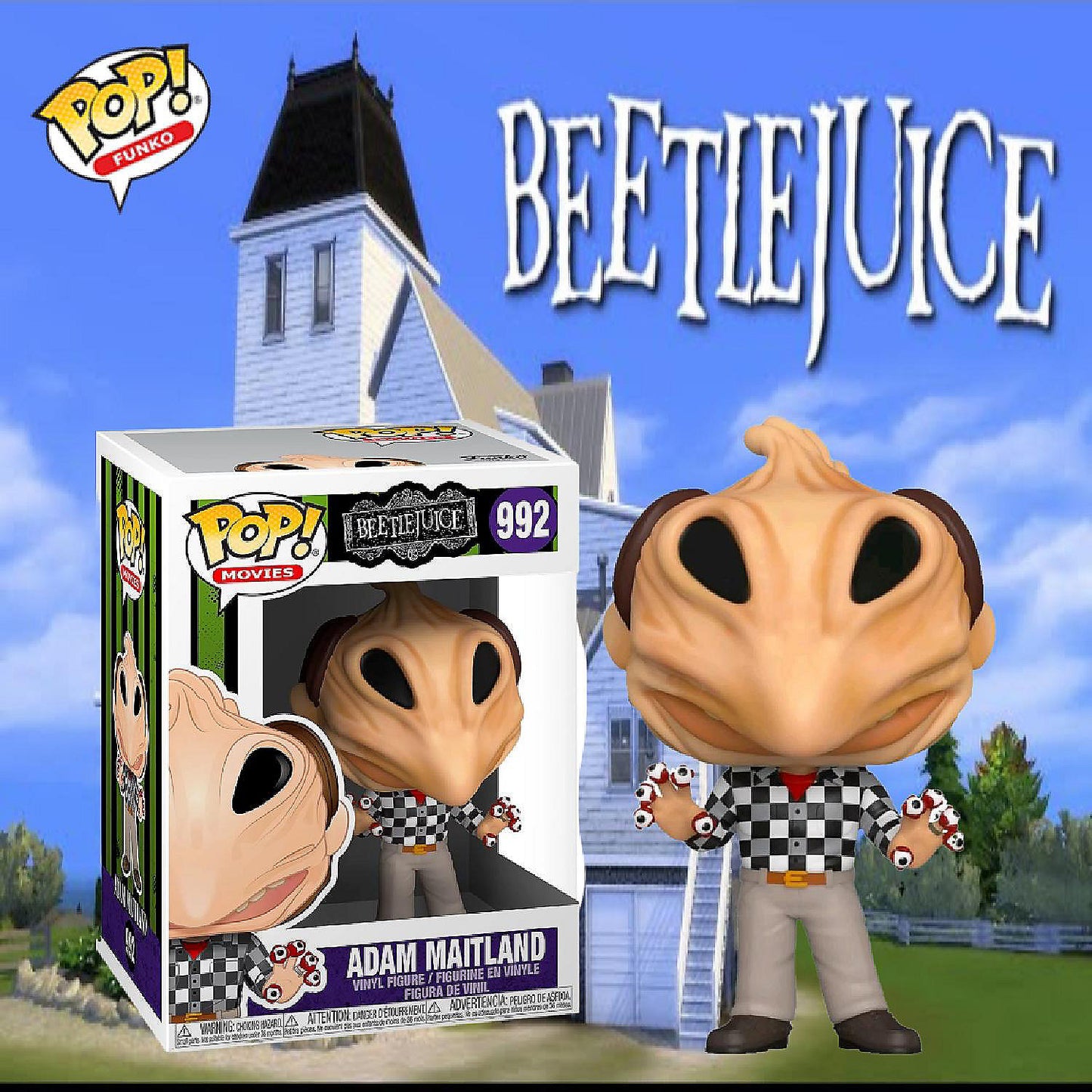 Funko Pop! Beetlejuice Adam Maitland Transformed #992 | USA Decoration®