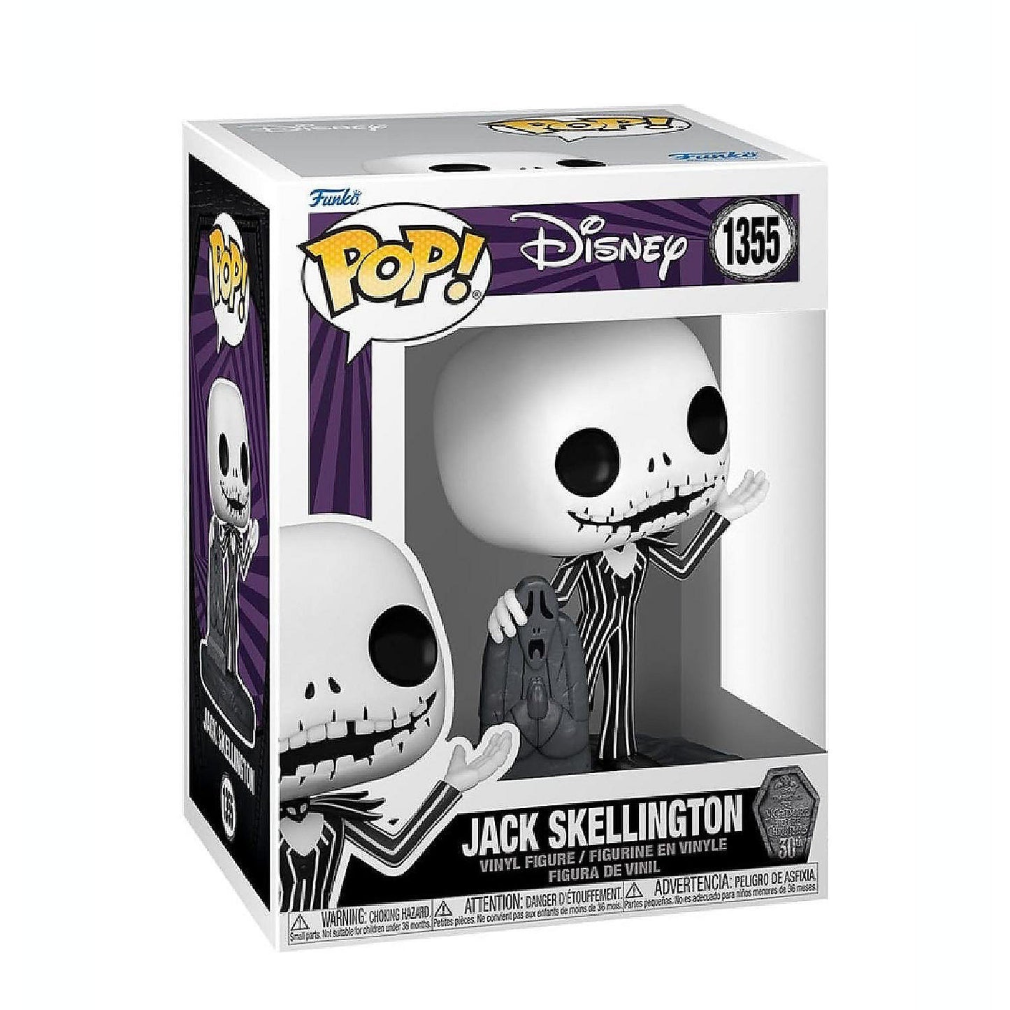 Funko Pop! Disney Nightmare Before Christmas Jack Skellington with Gravestone #1355 | USA Decoration®