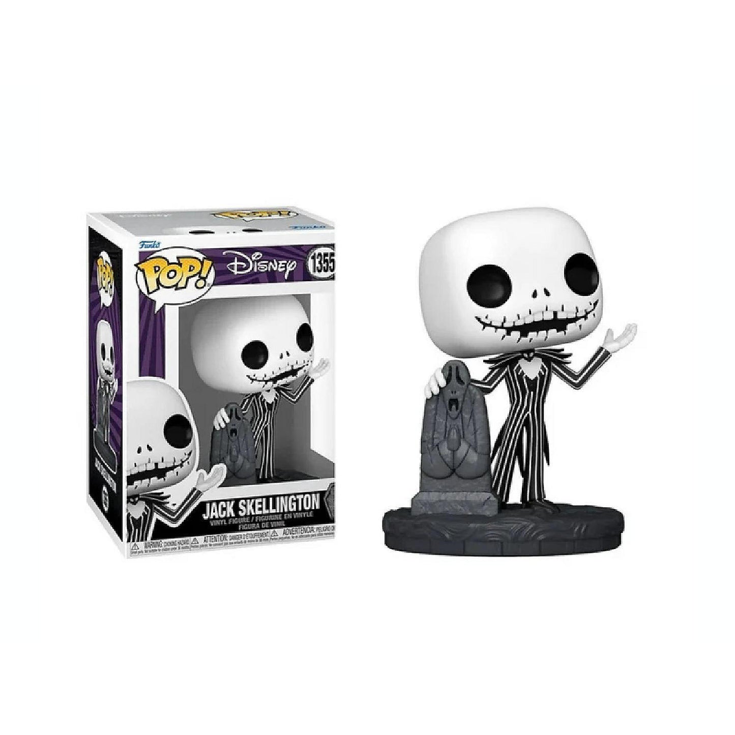 Funko Pop! Disney Nightmare Before Christmas Jack Skellington with Gravestone #1355 | USA Decoration®