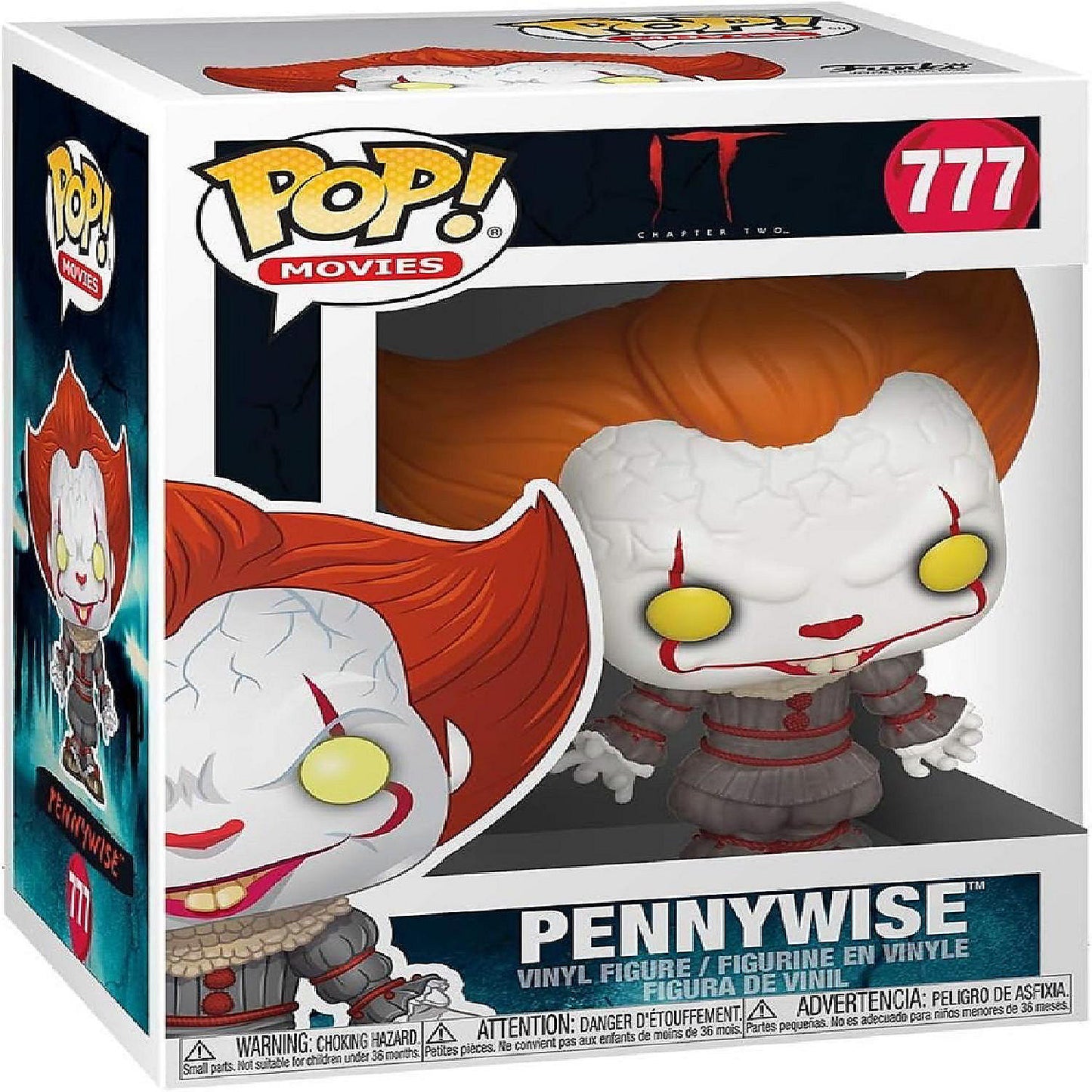 Funko Pop! Movies: It 2 -Pennywise with Open Arms Figure | USA Decoration®