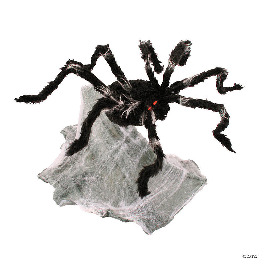 36" Animated Giant Jumping Spider Halloween Decoration | USA Decoration®