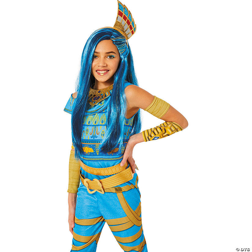 Kids Monster High™ Cleo De Nile Two-Tone Polyester Wig | USA Decoration®