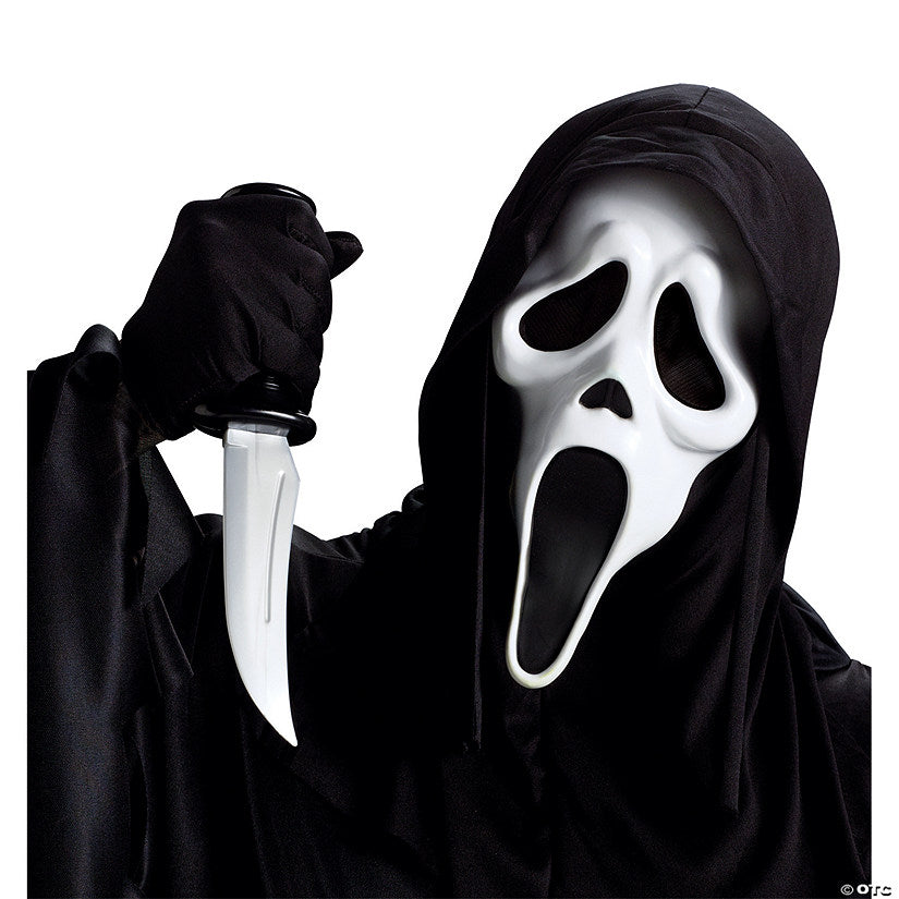 Scream™ Ghostface Mask with Knife | USA Decoration®