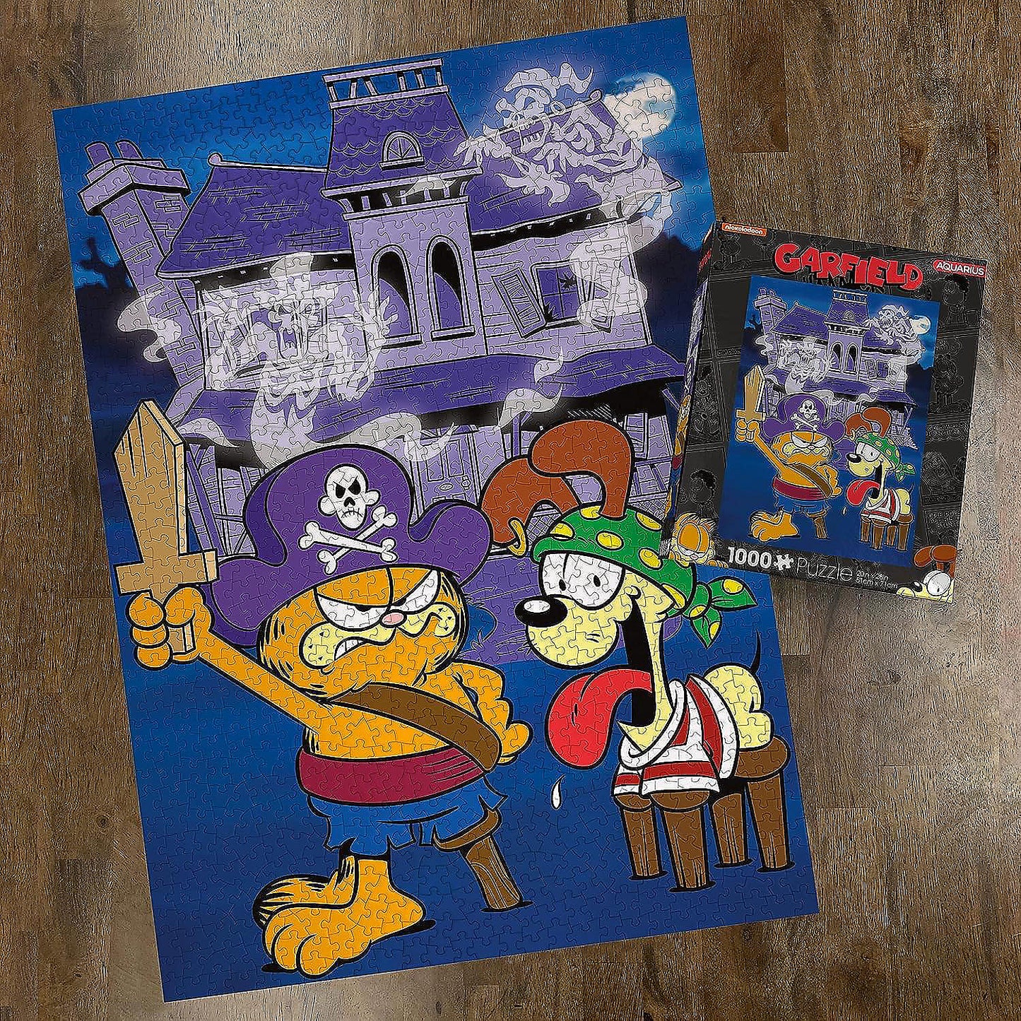 Garfield Halloween 1000 Piece Jigsaw Puzzle | USA Decoration®