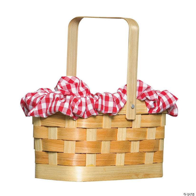 Purse Gingham Basket | USA Decoration®