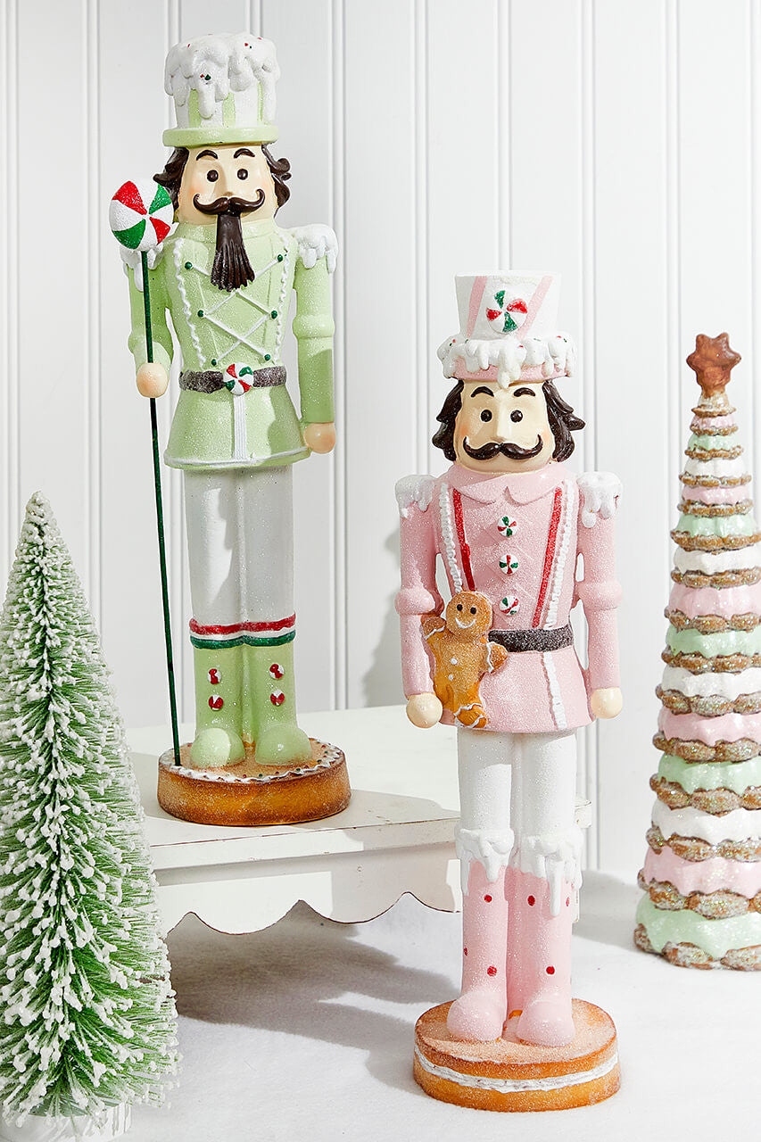16 Inch Resin Kringle's Bakery Nutcracker for Holiday Decor