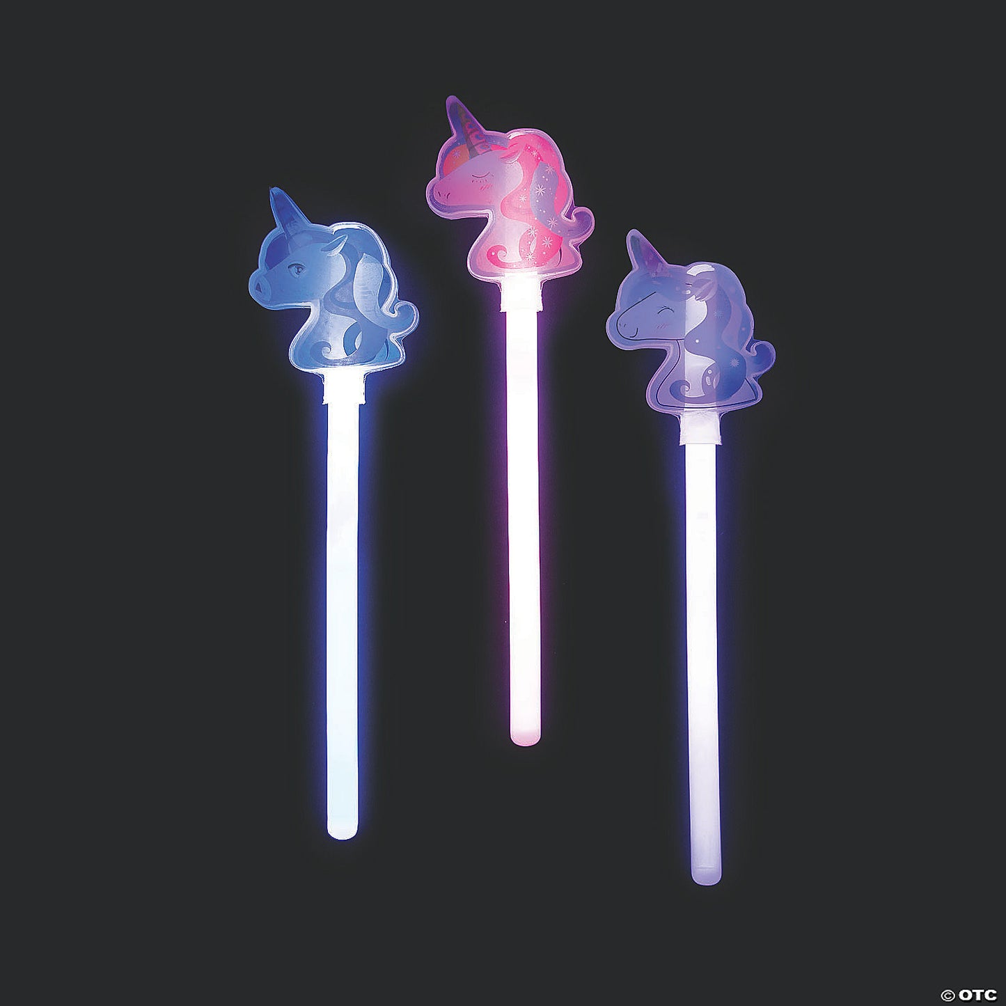 Per Dozen: Glow Unicorn Wands - 12 Pc. | USA Decoration®