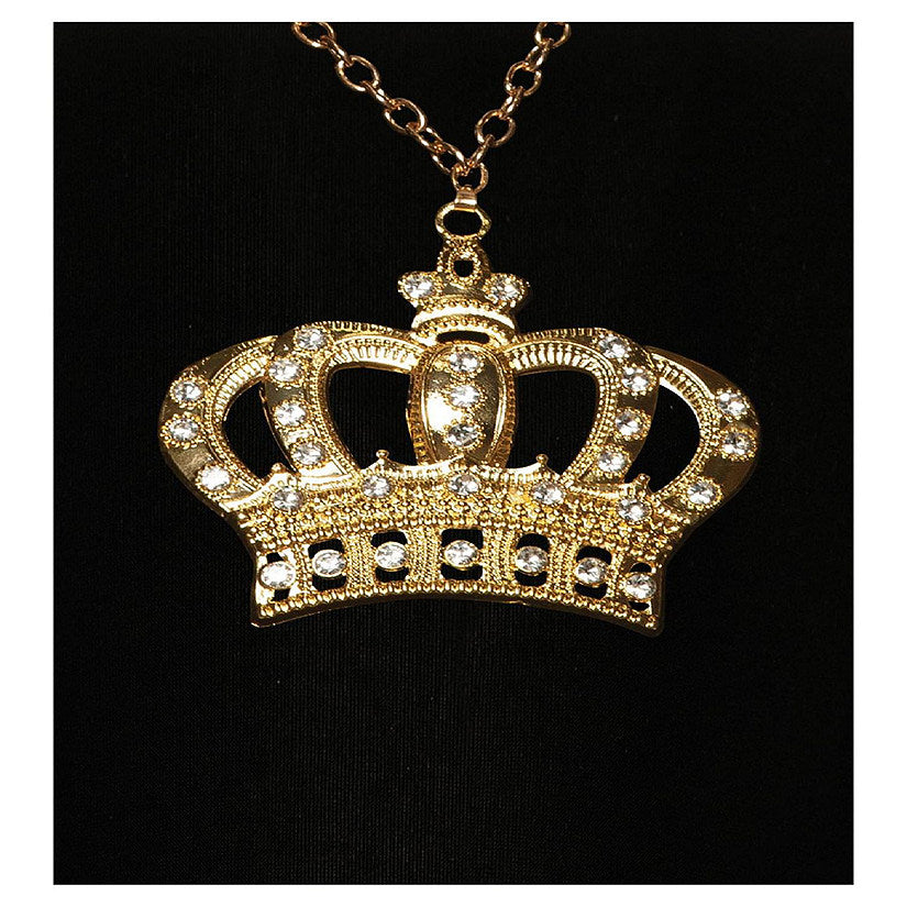Gold Crown Necklace Costume Jewelry | USA Decoration®