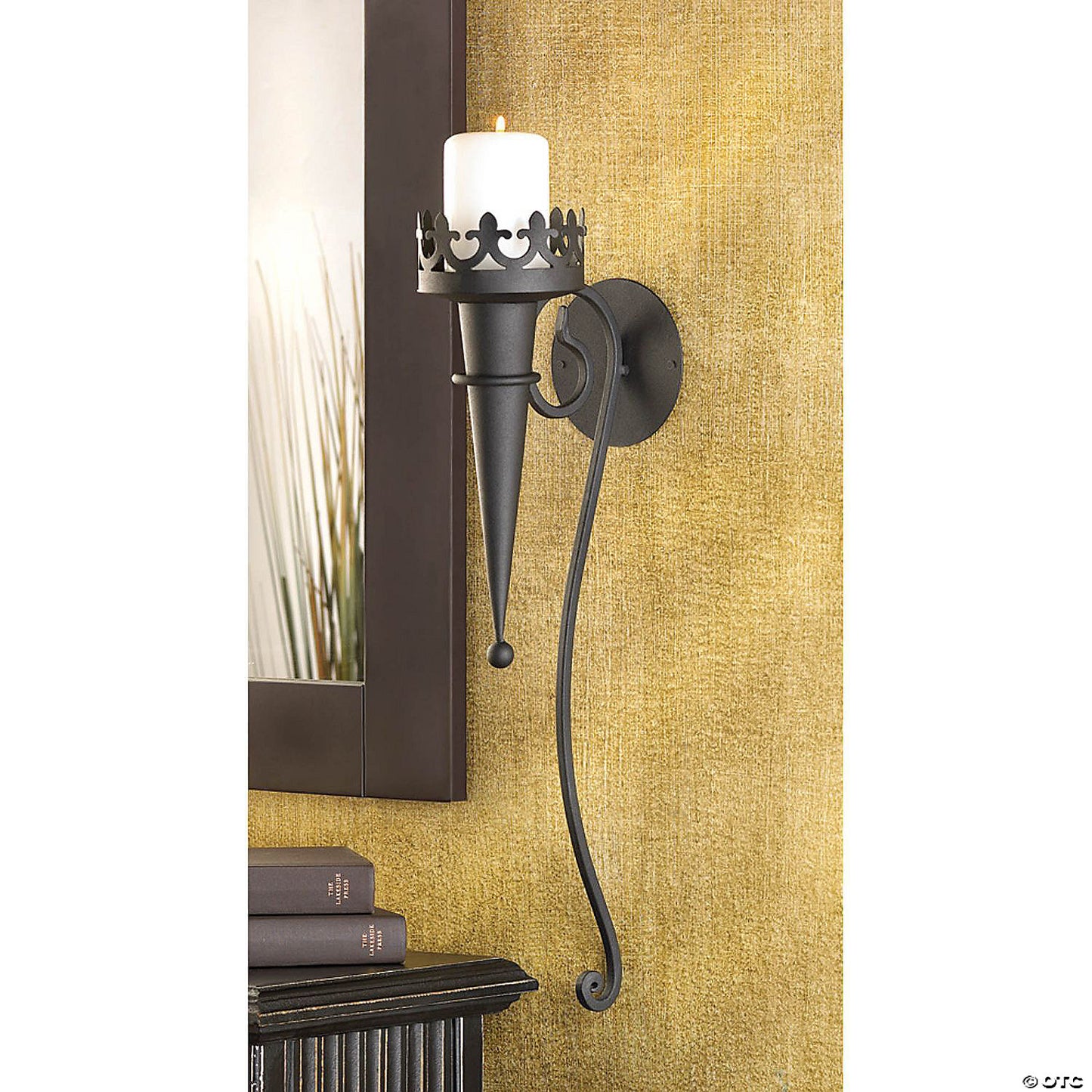 Gothic Candle Wall Sconce 18.75" Tall | USA Decoration®