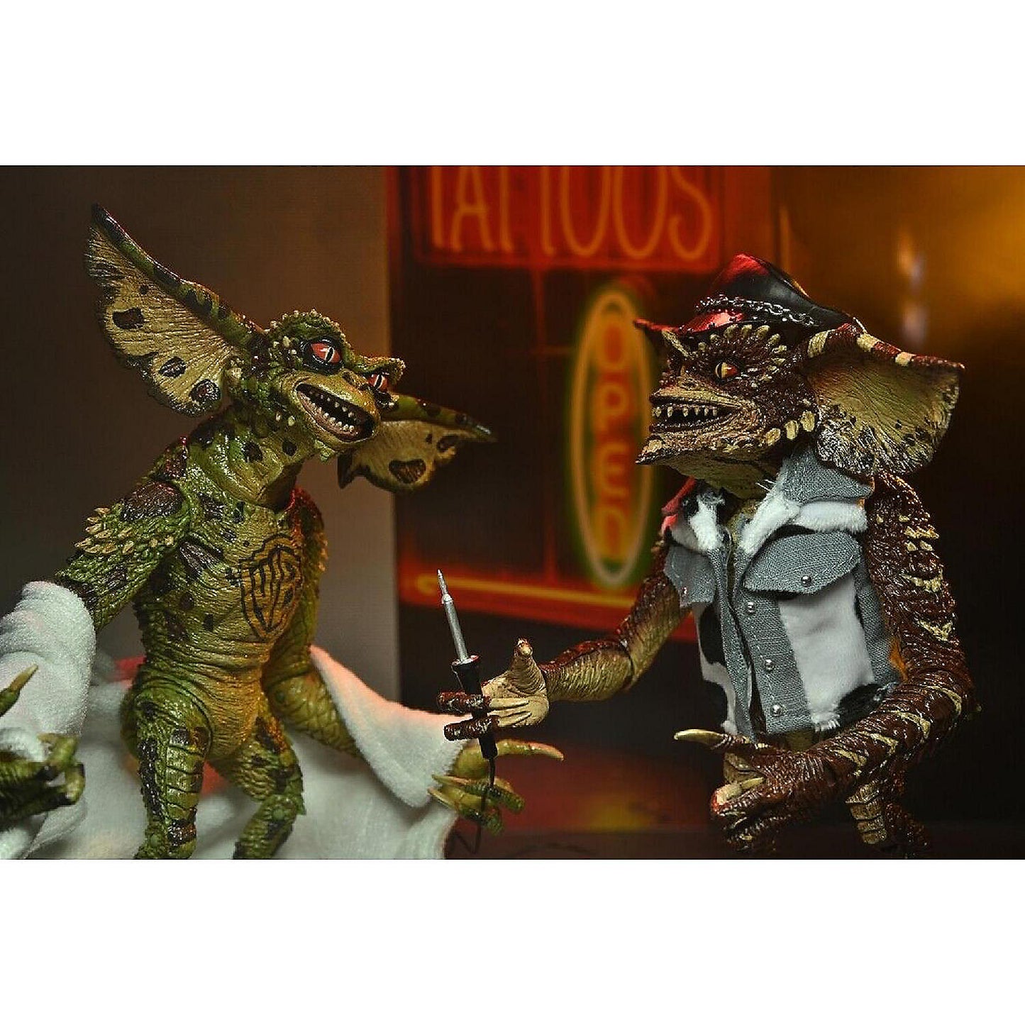 Gremlins 2 Tattoo Gremlins Action Figure 2-Pack | USA Decoration®
