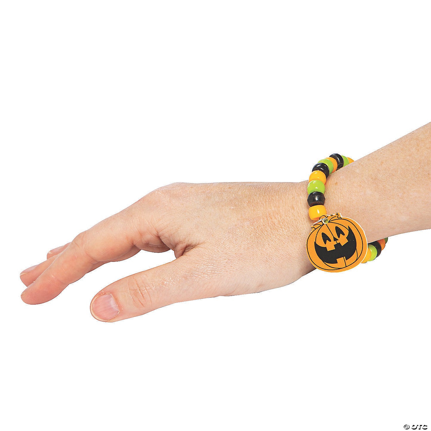 Halloween Character Charm Beaded Bracelet Craft Kit - Makes 12 | USA Decoration®