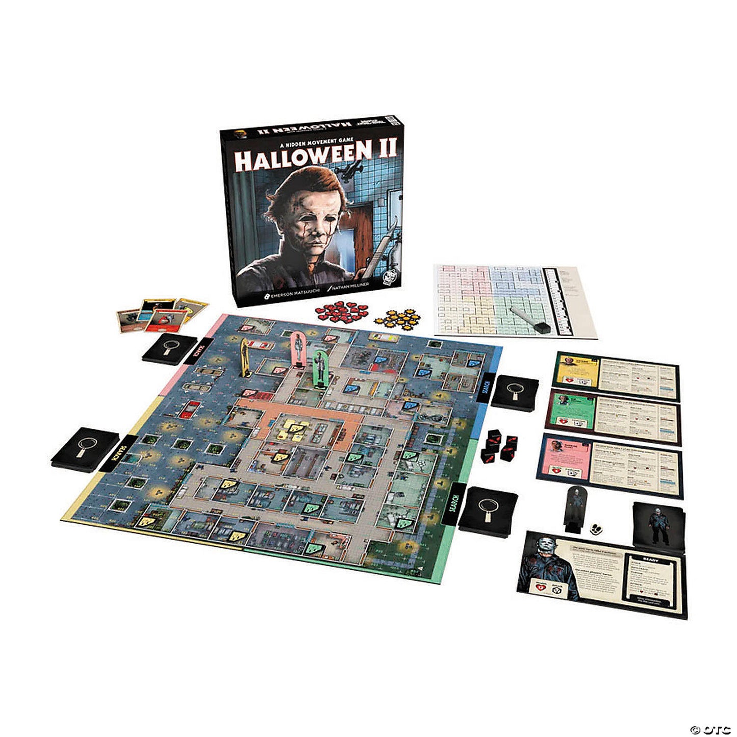 Halloween II™ Hidden Movement Board Game for 2-4 Players | USA Decoration®