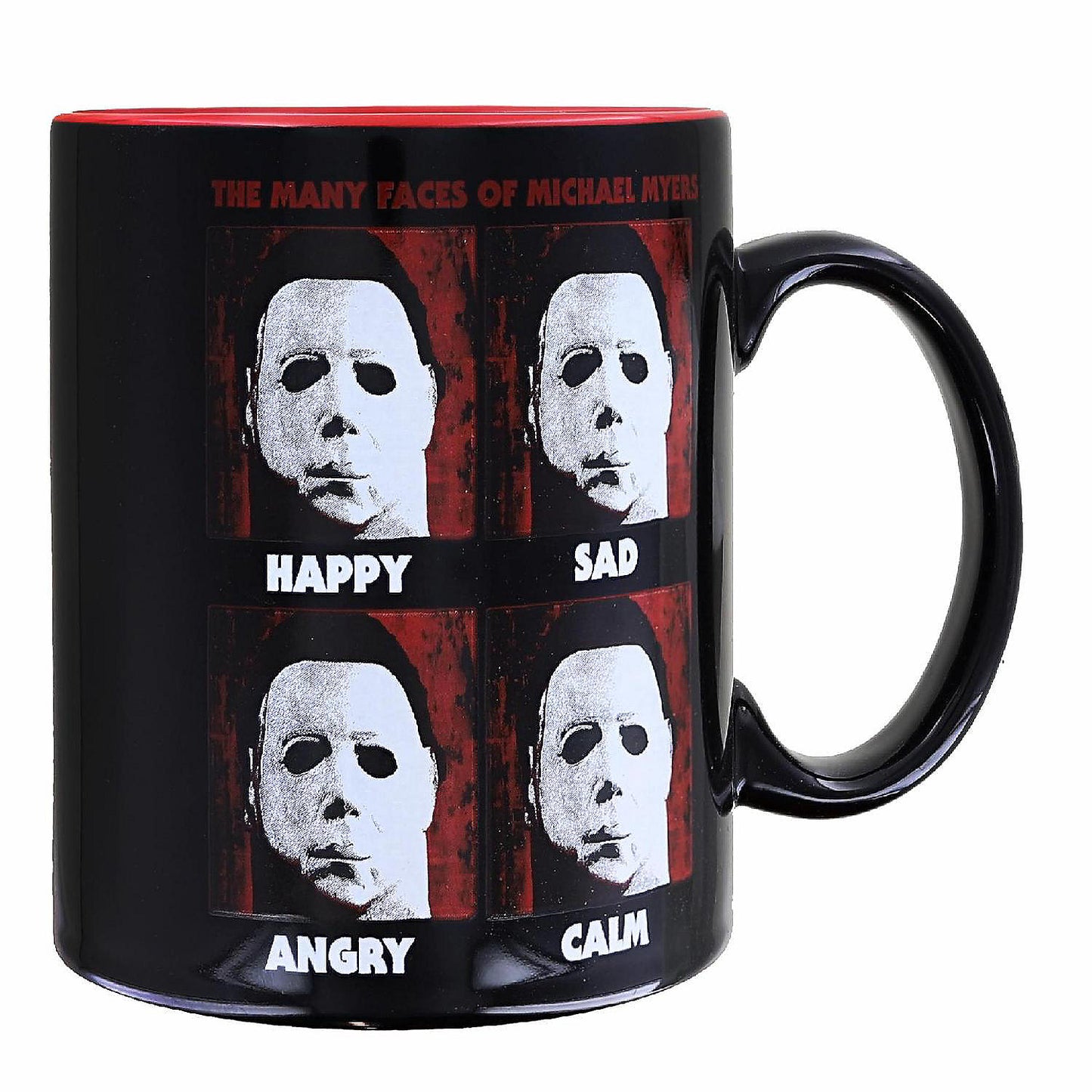 Halloween Many Faces of Michael Myers 20 Ounce Ceramic Mug | USA Decoration®