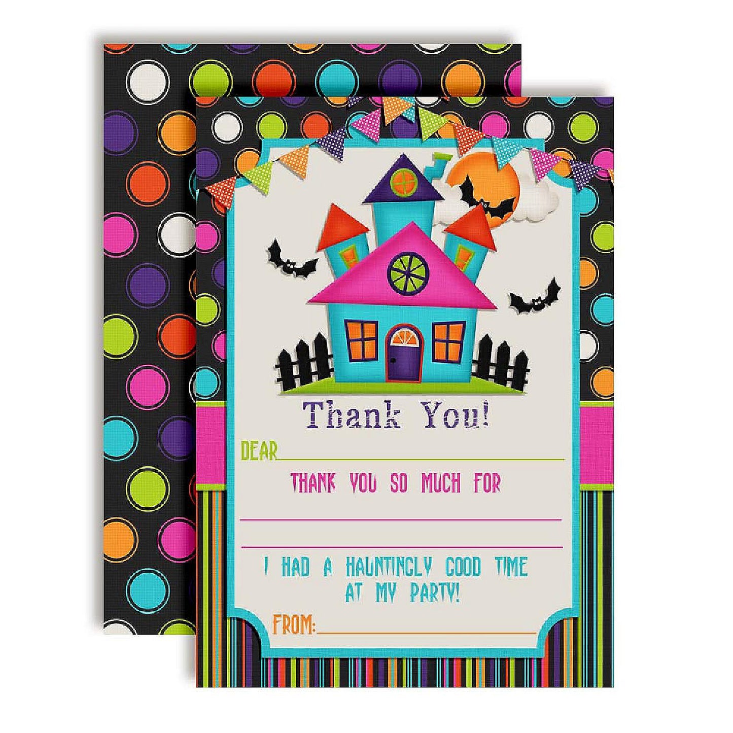 Haunted House Thank You 20pc. by AmandaCreation | USA Decoration®