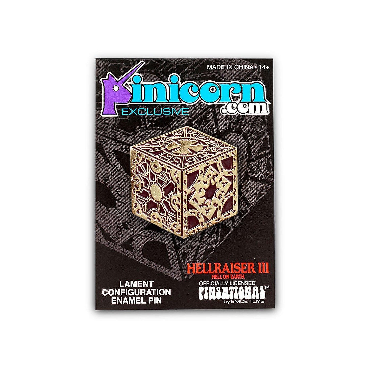 1 Piece(s): Hellraiser Lament Configuration Collectible Enamel Pin | USA Decoration®