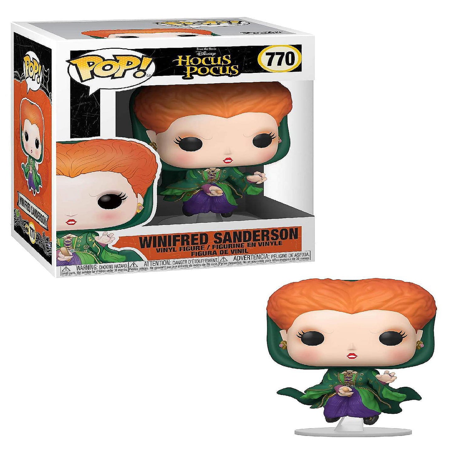 Hocus Pocus Funko POP Disney Figure Winifred Flying | USA Decoration®