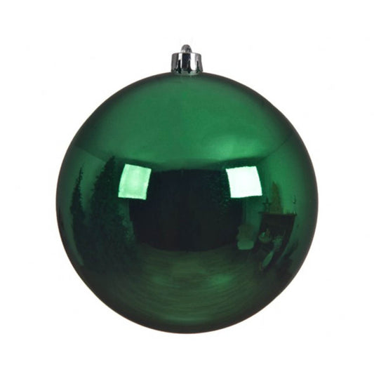 5.5" Holly Green Shatterproof Ornament for Holiday Decor