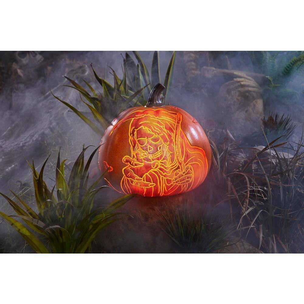 10 in. LED Reaper Jack-O-lantern | USA Decoration