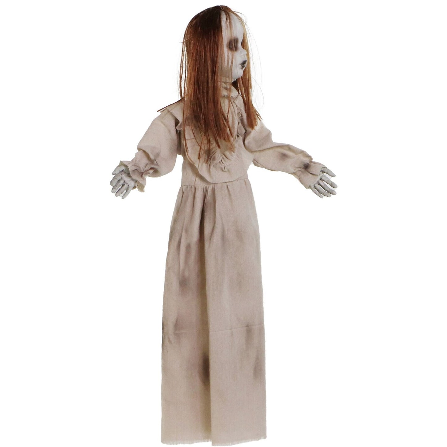 Haunted Hill Farm 3.92-ft Freestanding Musical Lighted Zombie Animatronic