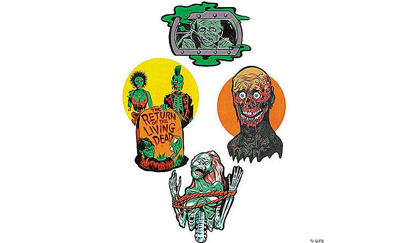 4 Pc. The Return of the Living Dead Cutout Wall Decorations - Series 1