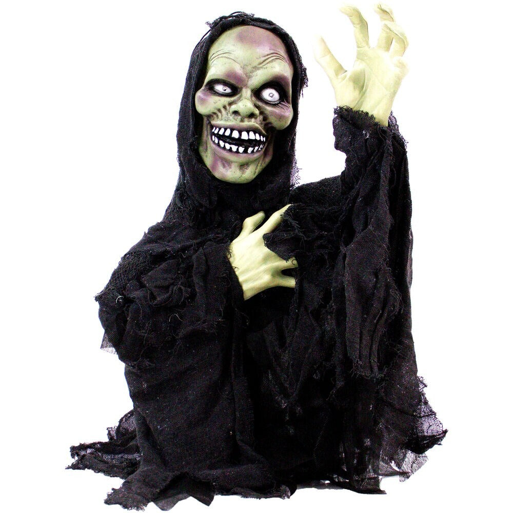 Haunted Hill Farm 2-ft Freestanding Musical Lighted Ghost Animatronic