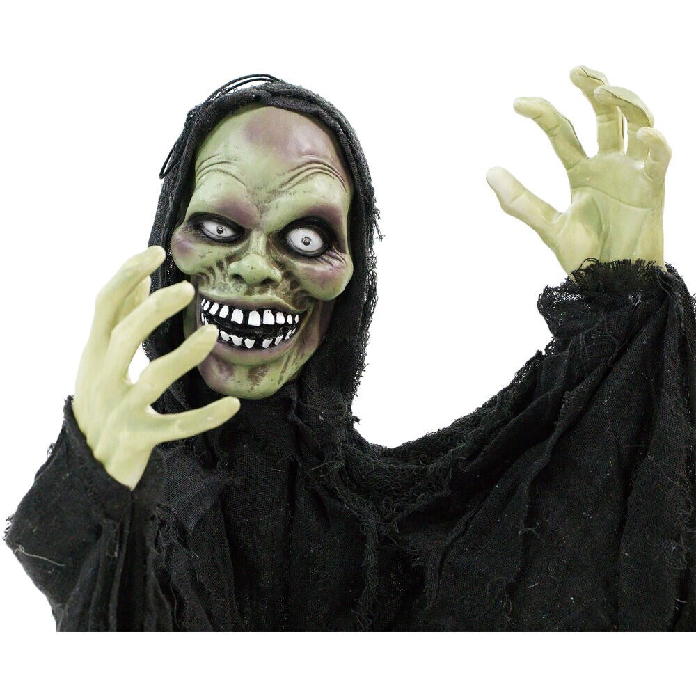 Haunted Hill Farm 2-ft Freestanding Musical Lighted Ghost Animatronic