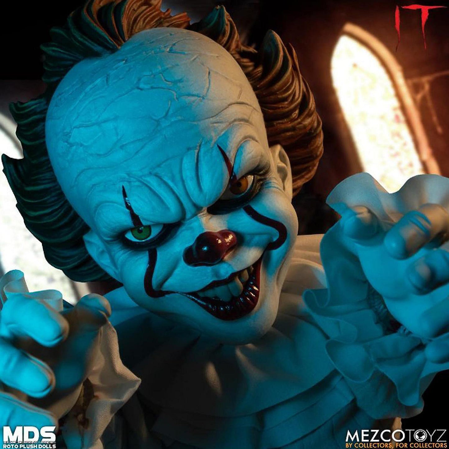 IT 2017 Pennywise Mezco Deigner Series 18 Inch Roto Plush | USA Decoration®