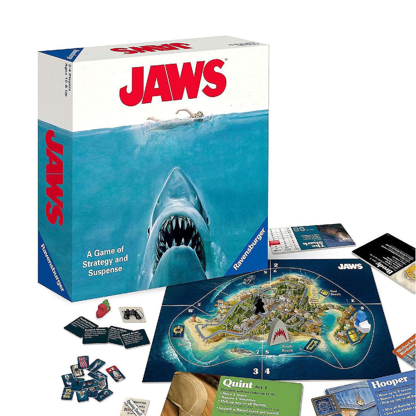 Jaws Strategy and Suspense Board Game | USA Decoration®
