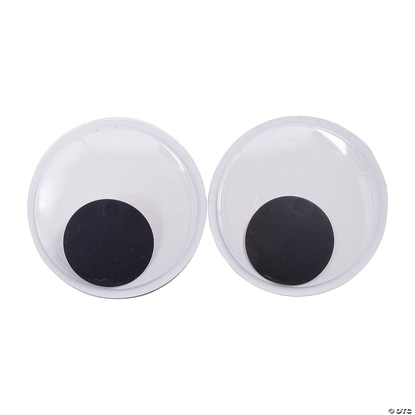 Jumbo Black Googly Eyes - 2 Pc.