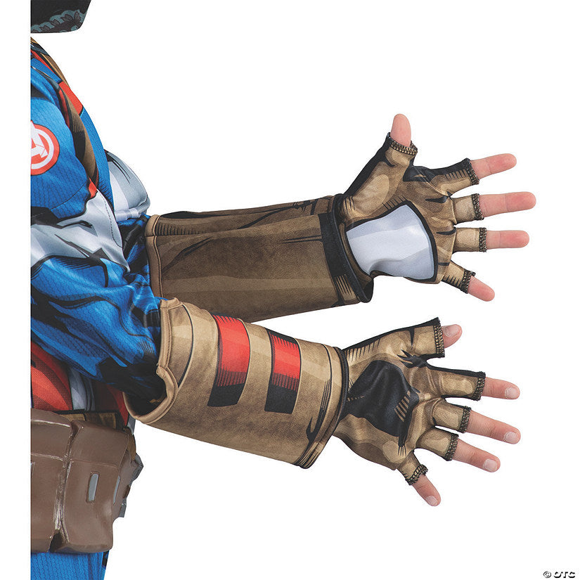 Kids Marvel Captain America Steve Rogers Gloves | USA Decoration®