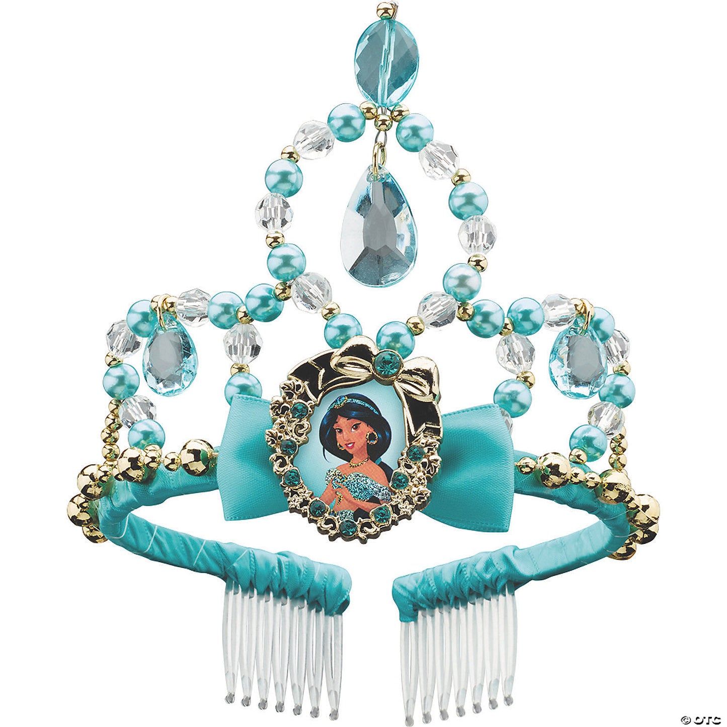 Kids Disney's Aladdin Jasmine Green Tiara | USA Decoration®
