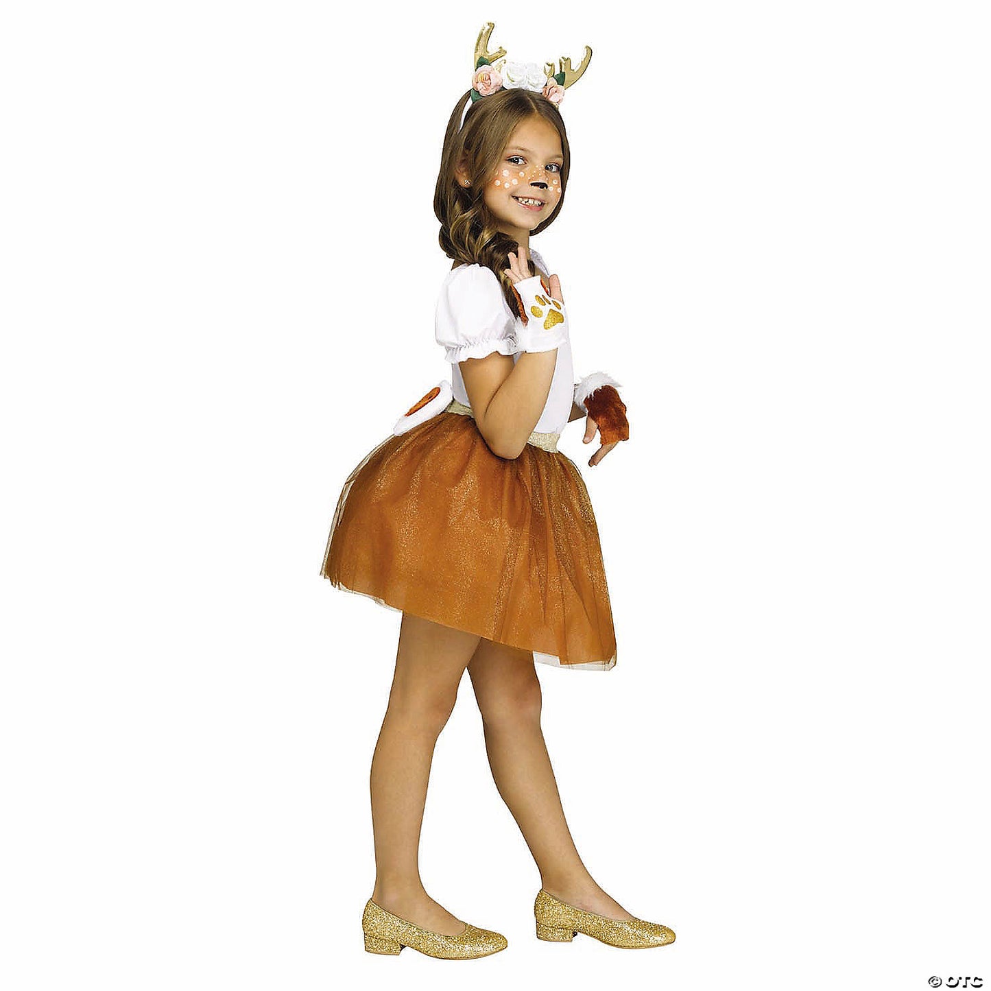 Kids Pretty Pets Deer Brown Tutu Kit Costume - One Size | USA Decoration®