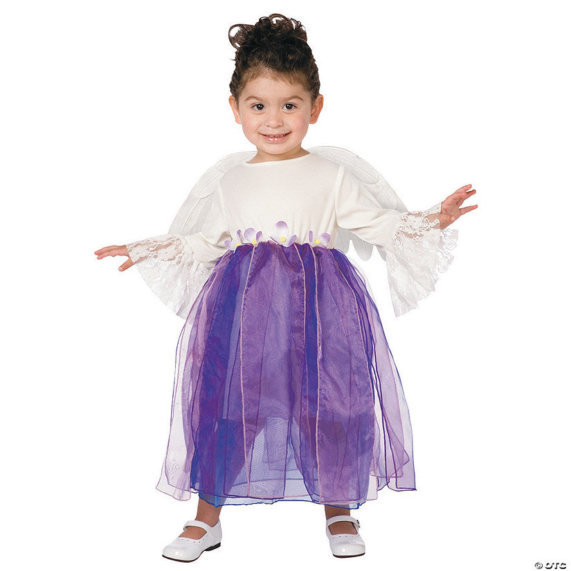 1 Piece(s): Toddler Girl’s Winged Angel Costume - 1T-2T | USA Decoration®