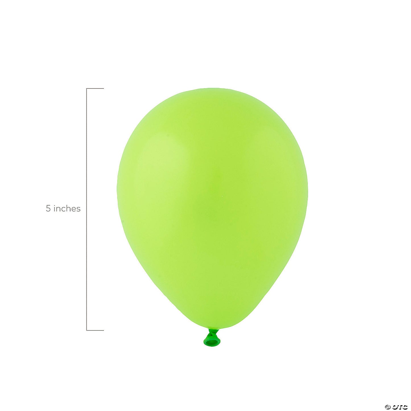 Lime Green 5" Latex Balloons - 24 Pc. | USA Decoration®