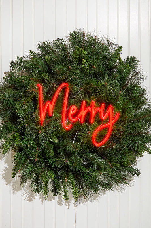 13.8 Inch Merry Neon Sign