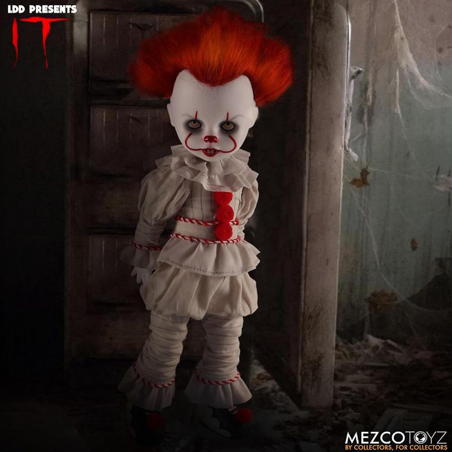 Living Dead Dolls Presents IT Pennywise 10 Inch Collectible Doll | USA Decoration®