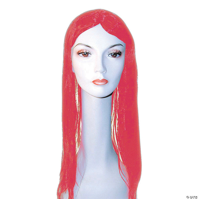Adults Bargain Mermaid Witch Wig - Red | USA Decoration®