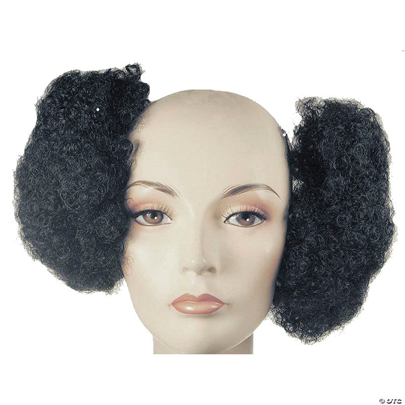 1 Piece(s): Black Afro Puffs Wig - Set of 2 | USA Decoration®