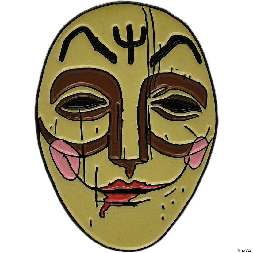 1 1/2" Krampus™ Dark Elf Gluggagae (Window Peeper) Full-Color Enamel Pin | USA Decoration®