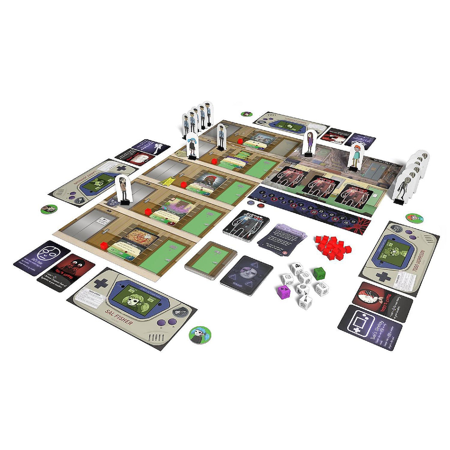 Maestro: Sally Face: Strange Nightmares Deluxe Cooperative Board Game, 1-5 Players | USA Decoration®