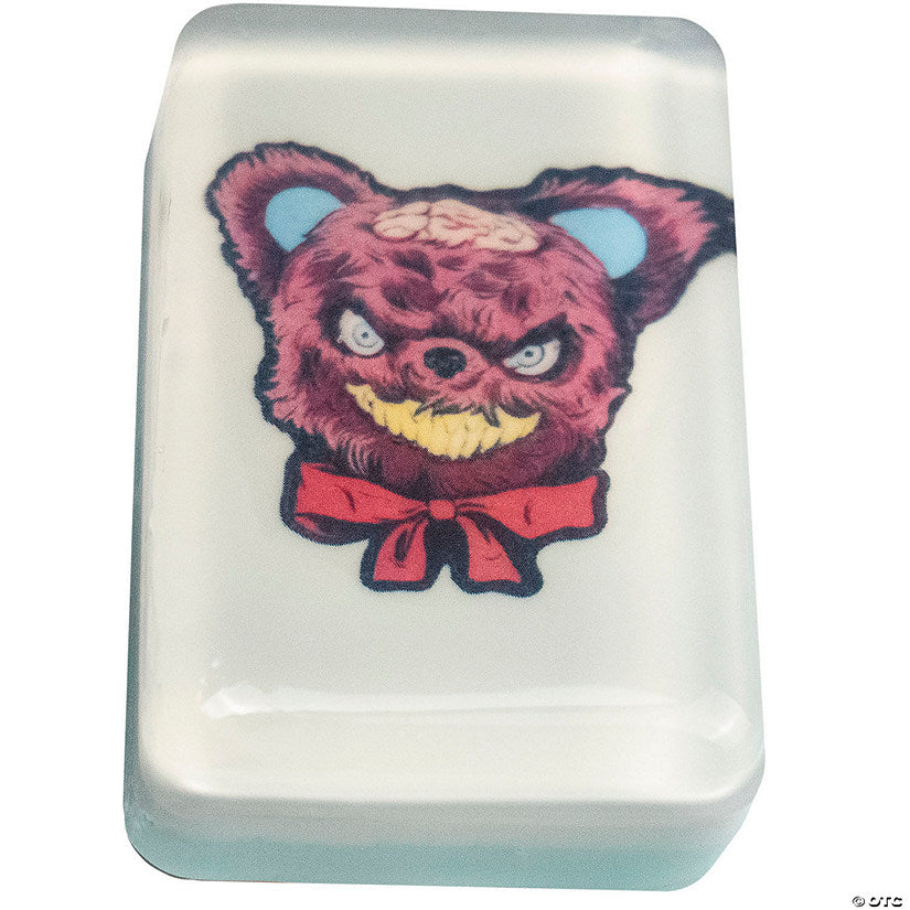 4.5 oz. Krampus™ Teddy Image Soap Bar with Balsam Cedar Scent | USA Decoration®