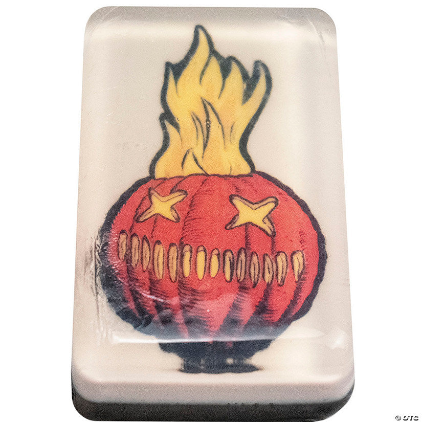 4.5 oz. Trick ’r Treat™ Sam O’ Lantern Soap Bar with Blood Orange Scent | USA Decoration®