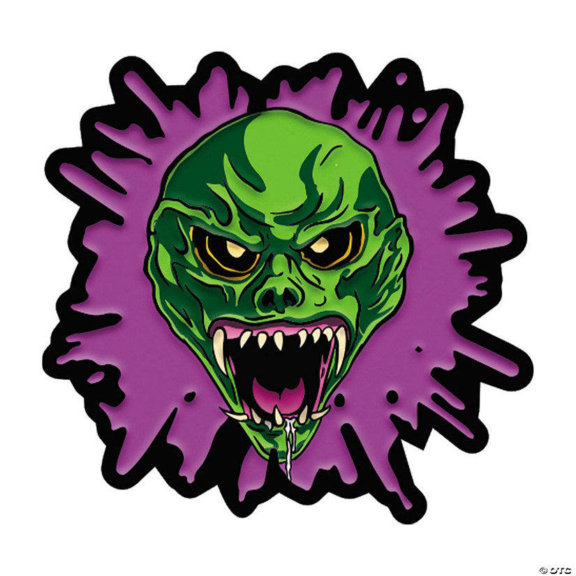 1 Piece(s): Goosebumps Haunted Mask Full-Color Enamel Pin Costume Accessory | USA Decoration®