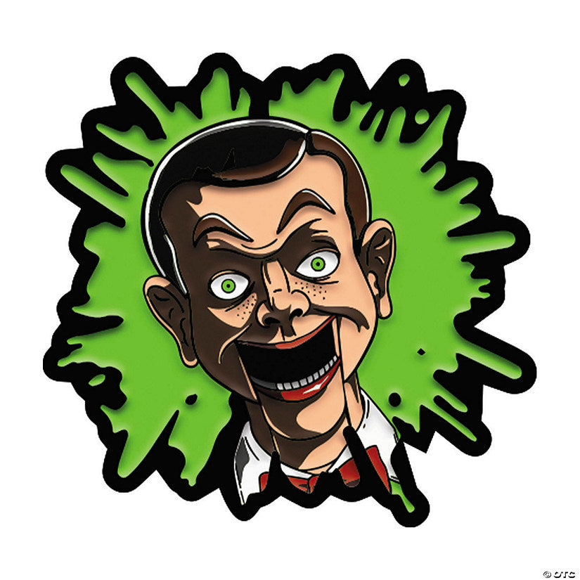 1 Piece(s): Goosebumps Slappy the Dummy Full-Color Enamel Pin | USA Decoration®