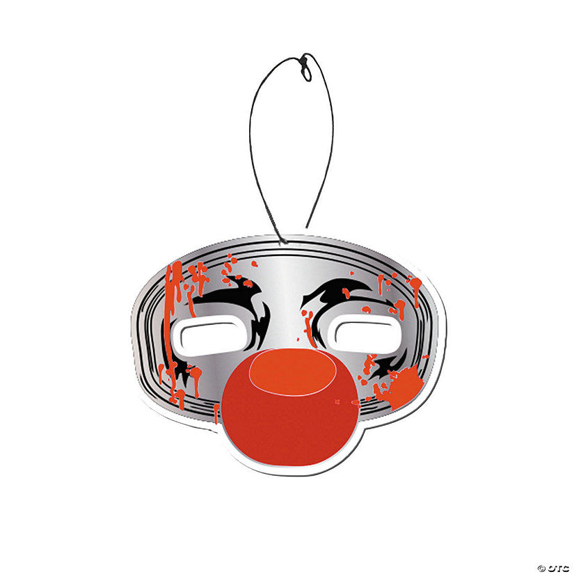 3 1/2" Halloween 4: The Return of Michael Myers™ Jamie Lloyd Clown Mask Cinnamon Fear Freshener | USA Decoration®